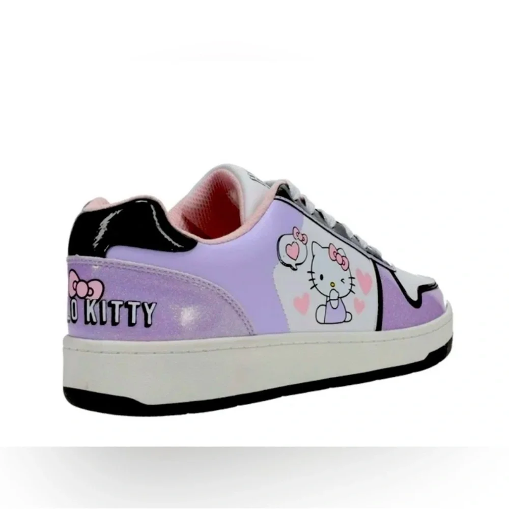🩷 Hello Kitty by Sanrio Women's Pink Casual Court Sneakers, NWT PICK YOUR SIZE